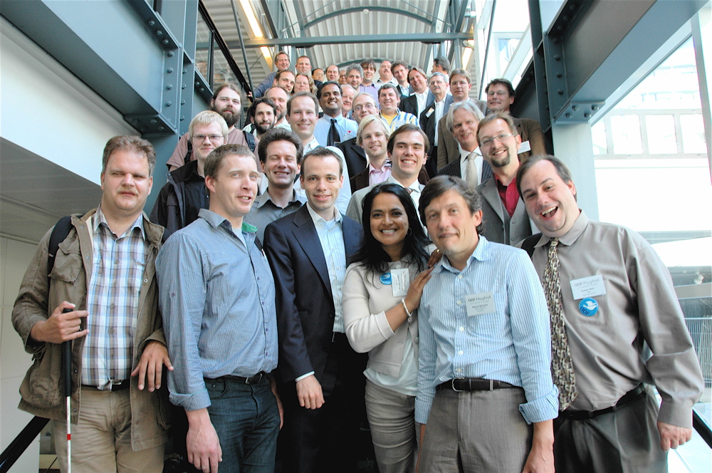 Photo taken at the 1st ODF plugfest in The Hague in 2009. Courtesy of Zaheda Bhorat.
